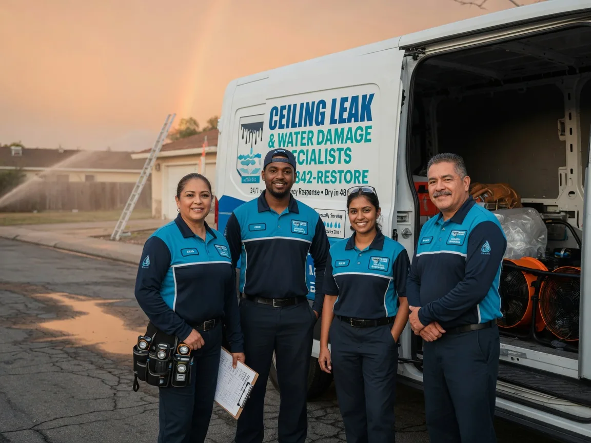Ceiling Leak Cleanup company in Youngsville, LA